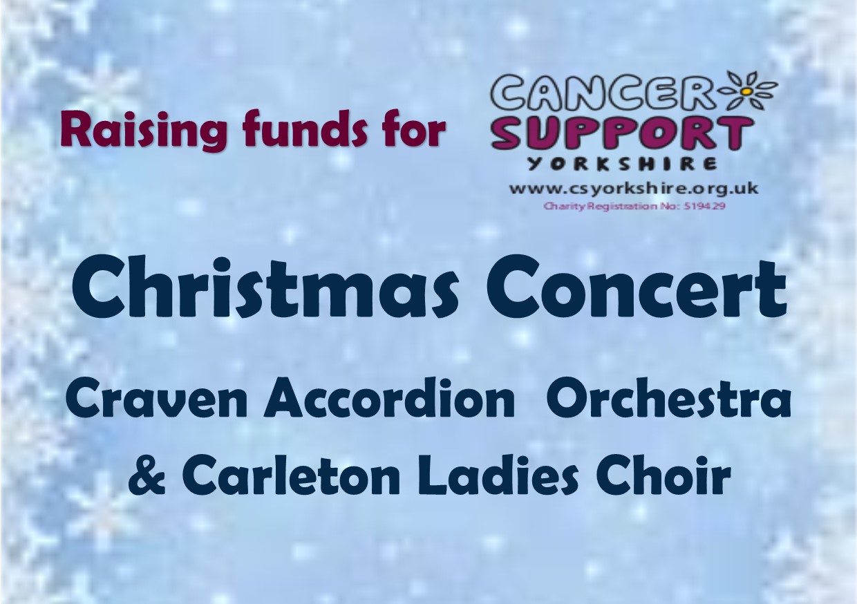 Christmas Concert- Gargrave – Cancer Support Yorkshire
